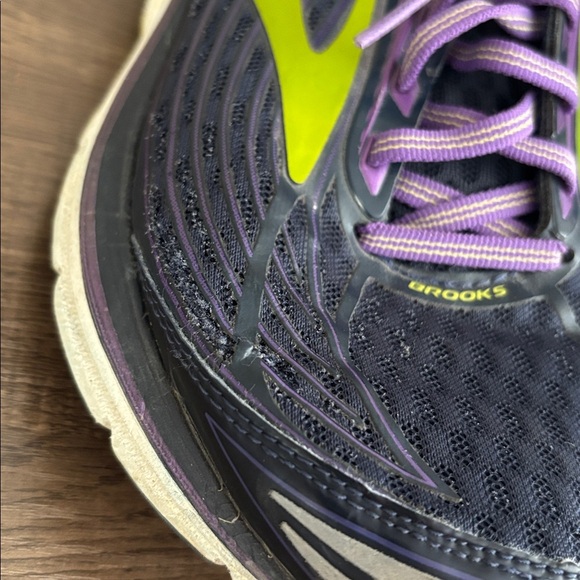 Brooks Transcend 4 Women’s Running Shoe Size 8 Purple/Navy - Picture 3 of 9